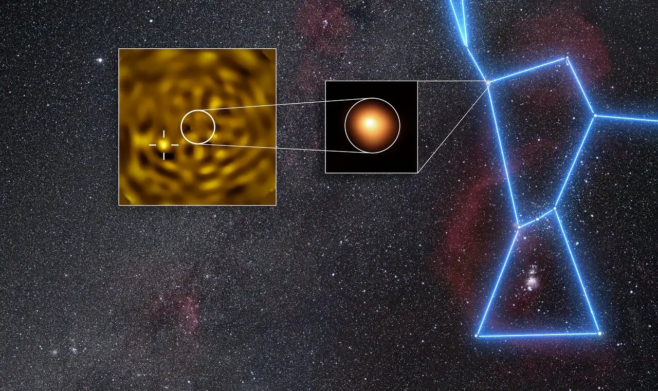 VLT images of Betelgeuse and its companion