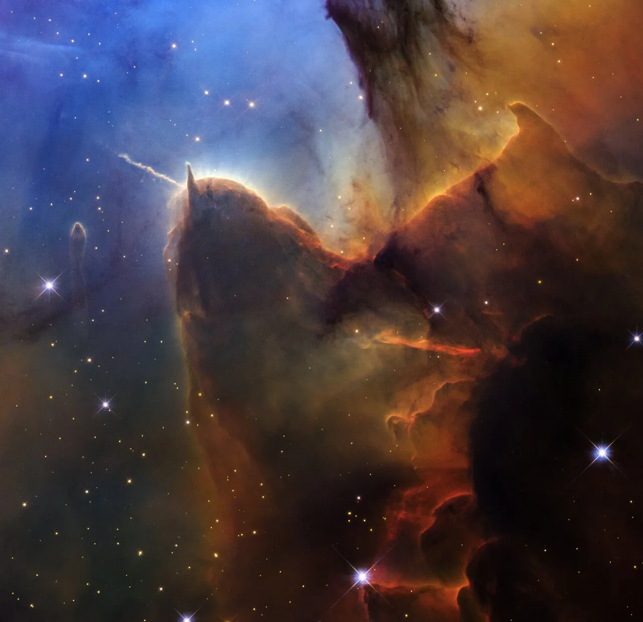 Trifid Nebula (Wide Field Camera 3 Image)