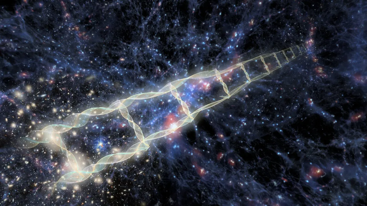 Artist’s interpretation of the cosmic distance ladder