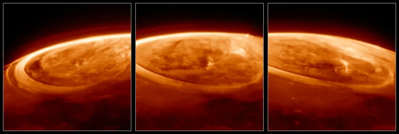 Close-up observations of auroras on Jupiter (December 2023)