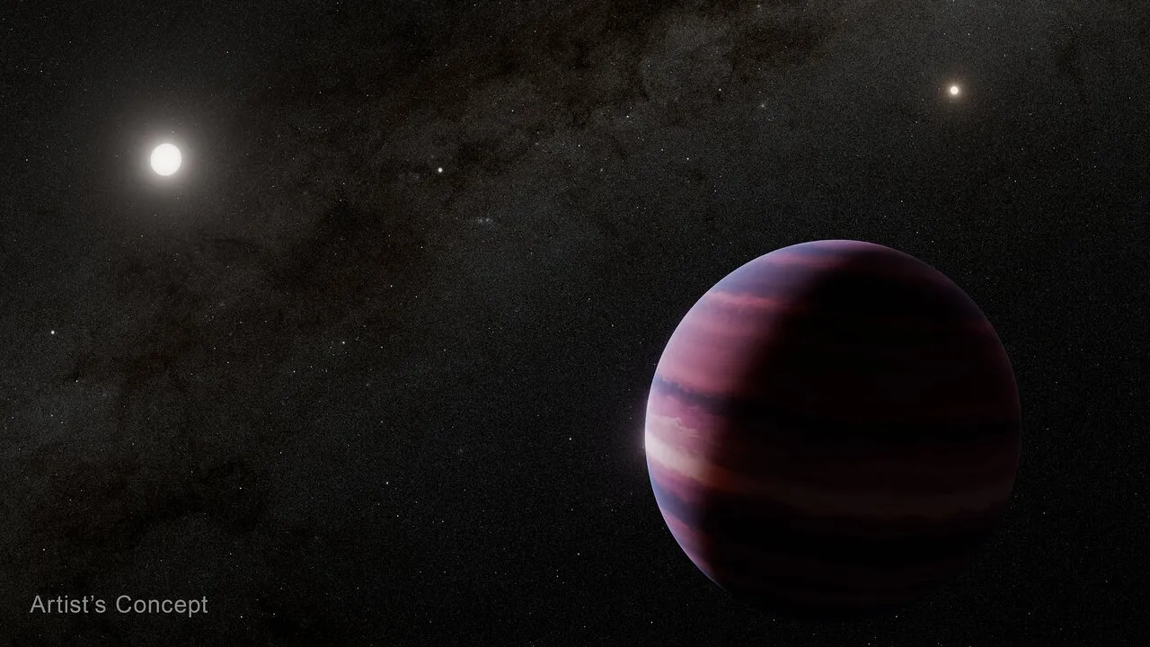 Alpha Centauri A and Planet (Artist’s Concept)