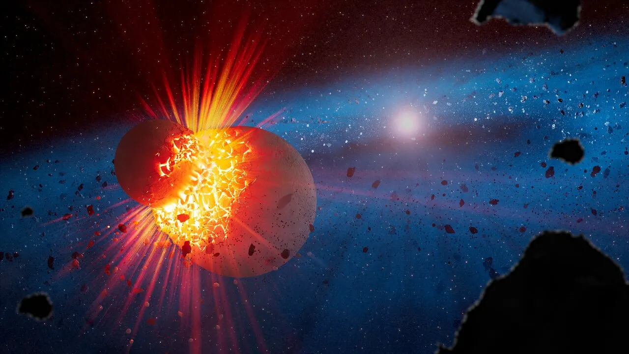 Extreme debris disc (artist’s concept)